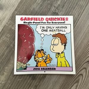 garfield 2016 calendar jim davis